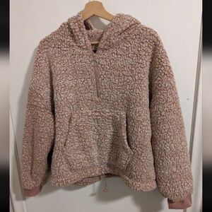 Love Tree Pink/Rose/Mauve (?!?) Hooded Jacket- Size Large- Very Good Condition!